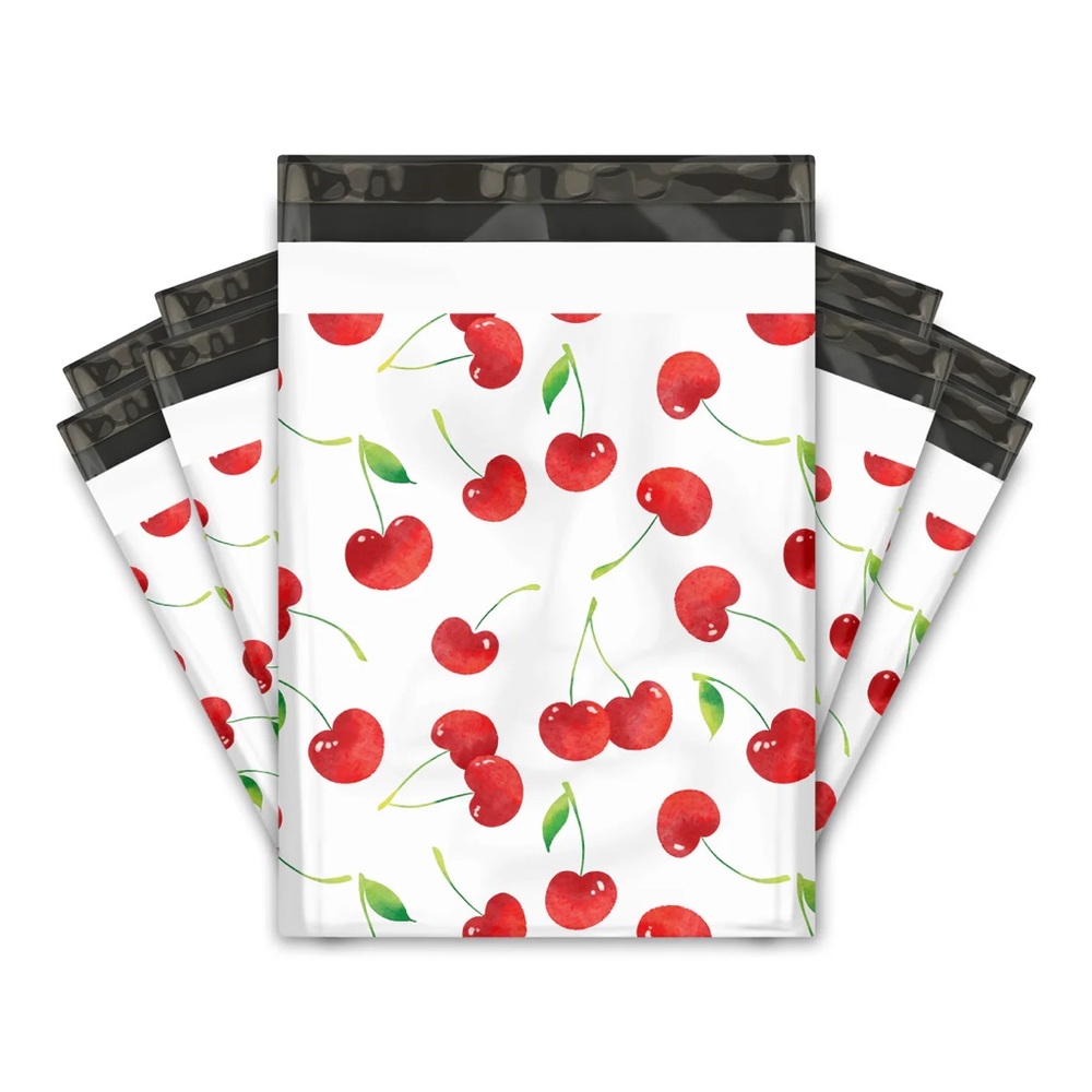 10x13” Cherries Designer Polymailers 🍒